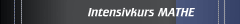 Intensivkurs MATHE