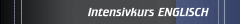 Intensivkurs ENGLISCH