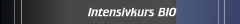 Intensivkurs BIO